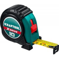 Рулетка KRAFTOOL X-Drive, 10 м х 25 мм