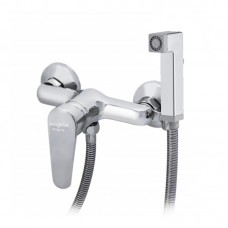 Смеситель душ MELODIA Moderno картридж д.35мм с гиг.лейкой и держ.на корпусе