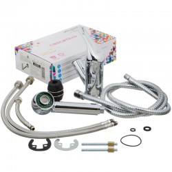 Смеситель кухня MELODIA Metallica картридж д.40мм вытяжной излив