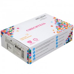 Смеситель умывальник MELODIA Heavy Metal картридж 35мм низкий хром