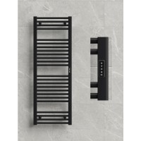 Полотенцесушитель электрический "RIFAR D-LINE" DL-120-45-BM, цвет "Чёрный янтарь", мощность 250 Вт