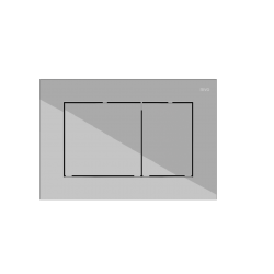 Панель смыва RIVO Touch line Хром глянцевый