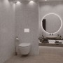 Панель смыва RIVO Touch line Белый матовый