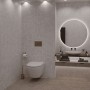 Панель смыва RIVO Touch line Латунь матовая