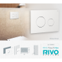 Панель смыва RIVO Touch neo Белый матовый