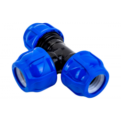 Тройник компрессионный - 25 х 25 х 25 TEBO