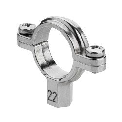 Хомут для труб из нерж. стали D22