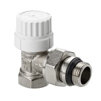 Клапан радиаторный угловой с преднастройкой 1/2 "