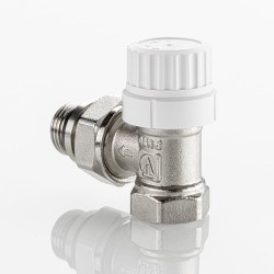 Клапан радиаторный угловой с преднастройкой 1/2 "