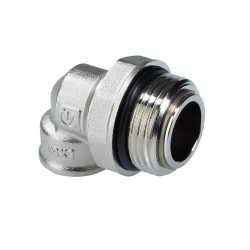 Отвод коллекторный с вращающимся штуцером 3/4"х1/2" нар.-вн.