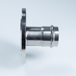 Соединитель с переходом на фланец, нержавеющая сталь 42хDN40