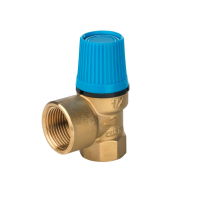 Клапан предохранительный 1/2"ВВ 6 бар синий VIEIR
