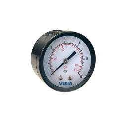 Манометр аксиальный Dn 50 мм 1/4, 6 бар VIEIR