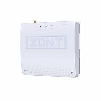 Отопительный GSM / Wi-Fi контроллер ZONT SMART 2.0 (744) на стену и DIN-рейку, 3 выхода