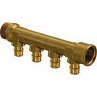 Коллектор Uponor Q&E 4 вых. 16-4, 3/4" НР-ВР