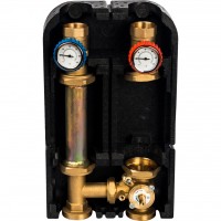 STOUT Насосная группа с 3-х ходовым приводным смесителем 1 1/4" без насоса