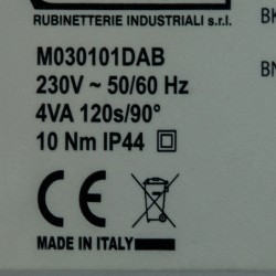 STOUT Сервопривод 230V 120s