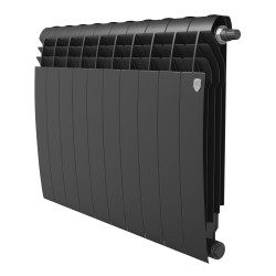 Радиатор биметаллический Royal Thermo BiLiner Noir Sable VDR 500 x 90 10 секц. (нижн. подкл.)