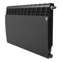 Радиатор биметаллический Royal Thermo BiLiner Noir Sable VDR 500 x 90 12 секц. (нижн. подкл.)