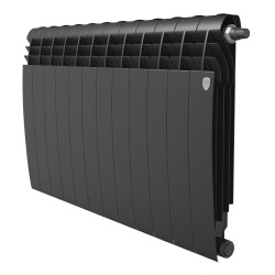 Радиатор биметаллический Royal Thermo BiLiner Noir Sable VDR 500 x 90 12 секц. (нижн. подкл.)