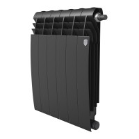 Радиатор биметаллический Royal Thermo BiLiner Noir Sable VDR 500 x 90 6 секц. (нижн. подкл.)