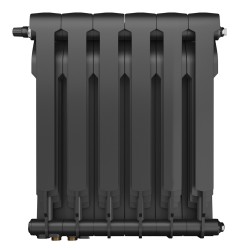 Радиатор биметаллический Royal Thermo BiLiner Noir Sable VDR 500 x 90 6 секц. (нижн. подкл.)