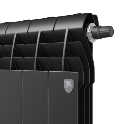 Радиатор биметаллический Royal Thermo BiLiner Noir Sable VDR 500 x 90 12 секц. (нижн. подкл.)