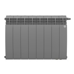 Радиатор биметаллический Royal Thermo BiLiner Silver Satin VDR 500 x 90 10 секц. (нижн. подкл.)