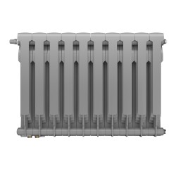 Радиатор биметаллический Royal Thermo BiLiner Silver Satin VDR 500 x 90 10 секц. (нижн. подкл.)
