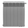 Радиатор биметаллический Royal Thermo BiLiner Silver Satin VDR 500 x 90 6 секц. (нижн. подкл.)