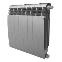 Радиатор биметаллический Royal Thermo BiLiner Silver Satin VDR 500 x 90 8 секц. (нижн. подкл.)