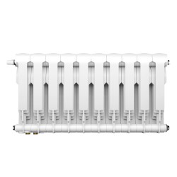 Радиатор биметаллический Royal Thermo BiLiner Bianco Traffico VDR 350 x 87 10 секц. (нижн. подкл.)