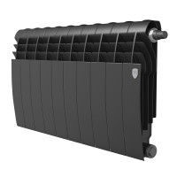 Радиатор биметаллический Royal Thermo BiLiner Noir Sable VDR 350 x 87 6 секц. (нижн. подкл.)