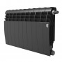 Радиатор биметаллический Royal Thermo BiLiner Noir Sable VDR 350 x 87 6 секц. (нижн. подкл.)