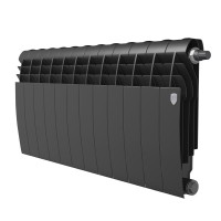 Радиатор биметаллический Royal Thermo BiLiner Noir Sable VDR 350 x 87 8 секц. (нижн. подкл.)