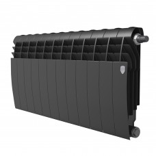 Радиатор биметаллический Royal Thermo BiLiner Noir Sable VDR 350 x 87 8 секц. (нижн. подкл.)