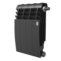Радиатор биметаллический Royal Thermo BiLiner Noir Sable VDR 350 x 87 10 секц. (нижн. подкл.)