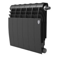 Радиатор биметаллический Royal Thermo BiLiner Noir Sable VDR 350 x 87 12 секц. (нижн. подкл.)