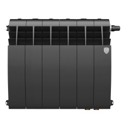 Радиатор биметаллический Royal Thermo BiLiner Noir Sable VDR 350 x 87 12 секц. (нижн. подкл.)