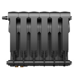 Радиатор биметаллический Royal Thermo BiLiner Noir Sable VDR 350 x 87 12 секц. (нижн. подкл.)