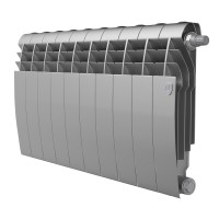 Радиатор биметаллический Royal Thermo BiLiner Silver Satin VDR 350 x 87 10 секц. (нижн. подкл.)