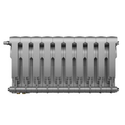 Радиатор биметаллический Royal Thermo BiLiner Silver Satin VDR 350 x 87 10 секц. (нижн. подкл.)