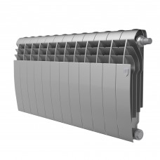 Радиатор биметаллический Royal Thermo BiLiner Silver Satin VDR 350 x 87 12 секц. (нижн. подкл.)