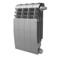 Радиатор биметаллический Royal Thermo BiLiner Silver Satin VDR 350 x 87 4 секц. (нижн. подкл.)