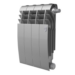 Радиатор биметаллический Royal Thermo BiLiner Silver Satin VDR 350 x 87 4 секц. (нижн. подкл.)