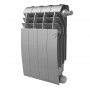 Радиатор биметаллический Royal Thermo BiLiner Silver Satin VDR 350 x 87 4 секц. (нижн. подкл.)