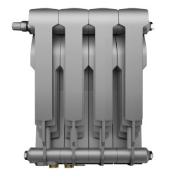 Радиатор биметаллический Royal Thermo BiLiner Silver Satin VDR 350 x 87 4 секц. (нижн. подкл.)