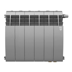 Радиатор биметаллический Royal Thermo BiLiner Silver Satin VDR 350 x 87 6 секц. (нижн. подкл.)