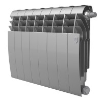 Радиатор биметаллический Royal Thermo BiLiner Silver Satin VDR 350 x 87 8 секц. (нижн. подкл.)