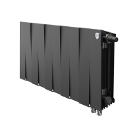 Радиатор биметаллический Royal Thermo PianoForte Noir Sable VDR 300 x 100 10 секц. (нижн. подкл.)